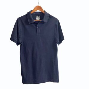 Nautica Quick Dry Big Boys School Uniform Short Sleeve Performance Polo XL 18/20